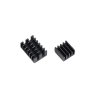 3 in 1 Black Aluminium Heatsink for Raspiberry Pi 4B