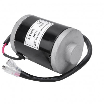 MY6812 12V 100W High Speed Small Brush Motor with Belt Pulley for E Bike e-bike