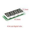 74HC595 4 digits static drive 4-segment digital tube display module 74HC595 4 digits static drive 4-segment digital tube display module