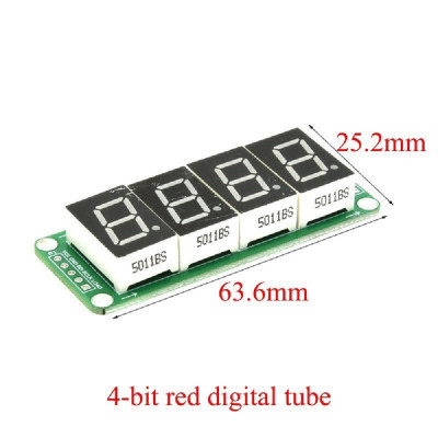 74HC595 4 digits static drive 4-segment digital tube display module 74HC595 4 digits static drive 4-segment digital tube display module