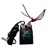 Red LED Temperature Meter -50~110 Degree C Detector Sensor Probe 12V Digital Thermometer Monitor Tester