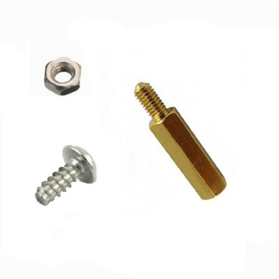 M2.5 10MM X 6MM HEXAGONAL SPACER WITH SCREW AND NUT SET