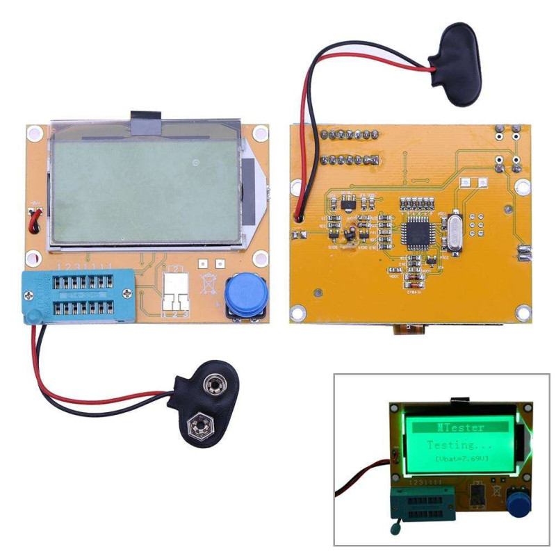 LCRT4 ESR Meter Transistor Tester Diode Triode Capacitance MOS Mega328
