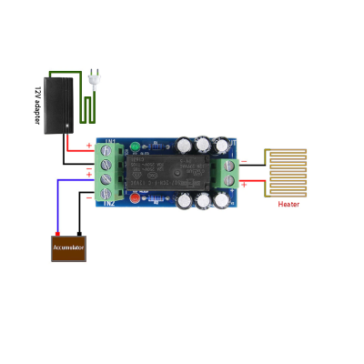 XH-M350 Backup Battery Switching Module High Power Board Automatic Switching Battery Power 12V 150W 12A