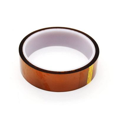 20mm x 33m High Temperature Resistant Heat BGA Kapton Polyimide Insulating Thermal Insulation Adhesive Reprap Tape for 3D Printer