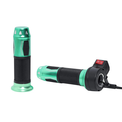 12-80V Universal Electric Bicycle Throttle for ebike/scooter/tricycle with Forward and Reverse Switch -Green
