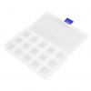 15 Grids Transparent Plastic Storage Box for Small Component Jewelry Pills Organizer