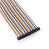 20cm 40Pin GPIO Rainbow Ribbon FeMale to FeMale Cable for Raspberry Pi Model B/Model B+ 