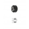 POM passive model round pulley Outer Diameter: 15.23mm Inside Diameter: 5mm Bearing type: MR105zz bearing