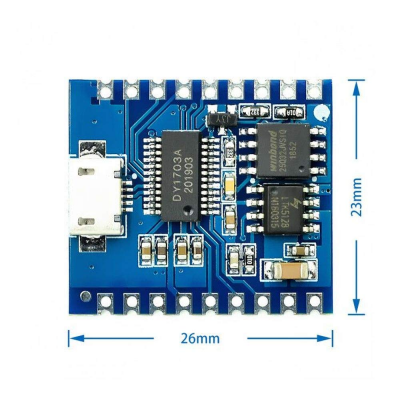 MP3 Player Module 4MB Voice Playback IO Trigger Serial Port USB FLash DY-SV17F