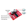 2-way DC motor speed control module reversing H-bridge PWM stepping motor L298N