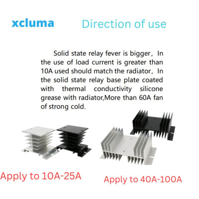 Solid State Relay SSR-40AA 40A 80-250V AC TO 24-380V AC SSR 40AA Solid State Relay SSR-40AA 40A 80-250V AC TO 24-380V AC SSR 40AA