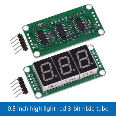 74HC595 3 digits static drive 3-segment digital tube display module
