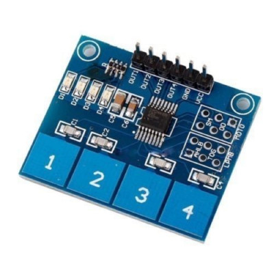 Ttp224 4 Channel Digital Capacitive Touch Sensor For Arduino Others