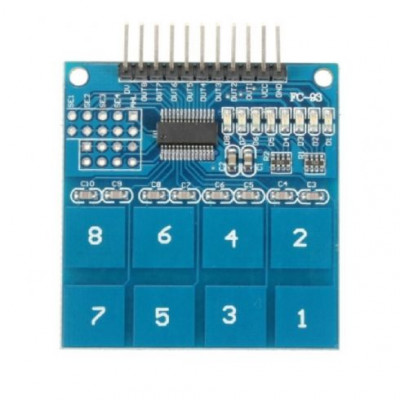 Ttp226 8 Channel Digital Capacitive Touch Sensor For Arduino Others