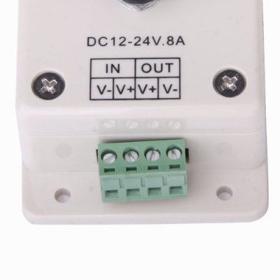 PWM Dimming Controller for LED Lights Ribbon Strip 12-24 Volt 12V - 24V 8 Amp