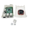 Raspberry pi 2 Model B/B+ ABS Blob case with mini FAN (White)