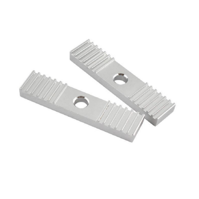 GT2 3D Printer parts Timing Belt Fixing Piece Clamp with aluminum tooth plate 9*40mm oxidation treatment