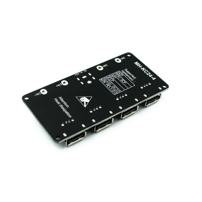 4-way fast charge module 12V 24V to QC3.0 fast charge Single USB mobile phone charging board