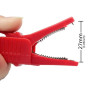 red and black pair 1000V 32A crocodile clips full insulated copper alligator clip test lead