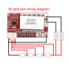 4S 50A BMS Board/ 55A 3.7V Lithium battery protection board/3.2V iron phosphate/LiFePO4 battery BMS board with Balance