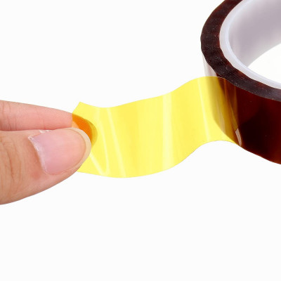 15mm x 33m High Temperature Resistant Heat BGA Kapton Polyimide Insulating Thermal Insulation Adhesive Reprap Tape for 3D Printer