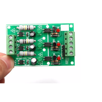 3 Channel Optocoupler Isolation Module AC 220V Isolated Board AC Detection