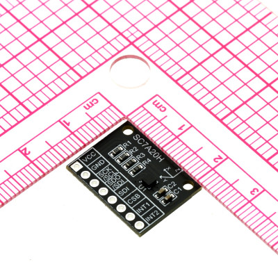 SC7A20H High Precision 3-Axis Gravity Acceleration Tilt Angle Sensor Module IIC/SPI Transmission SC7A20H High Precision 3-Axis Gravity Acceleration Tilt Angle Sensor Module IIC/SPI Transmission