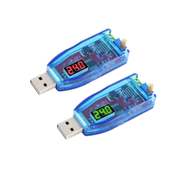 DC-DC 5V to 3.3V 9V 12V 24V USB Step UP Down Adjustable Output 1.0V-24V