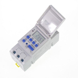 DIGITAL WEEKLY DAILY PROGRAMMABLE ELECTRONIC TIMER SWITCH AC 220V 16A 