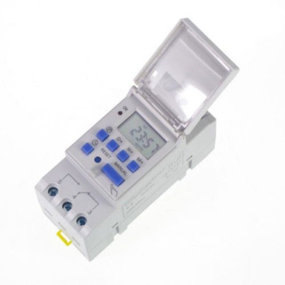 DIGITAL WEEKLY DAILY PROGRAMMABLE ELECTRONIC TIMER SWITCH AC 220V 16A 