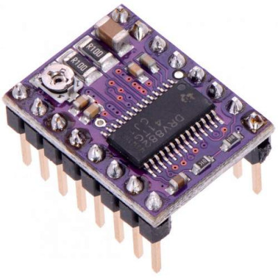 Drv8825 Stepper Motor Driver Header Pins Soldered