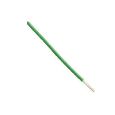 Hookup Wire - 22 Gauge Single Solid Green - 1 Meter