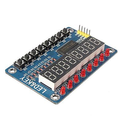 Key Display For AVR Arduino New 8-Bit Digital LED Tube 8-Bit TM1638 Module