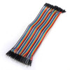 40 Pcs Male To Male Jumper Wires Dupont Lines 20Cms 200Mm