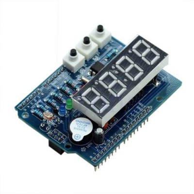 Real Time Clock Shield Digital Tube Module Thermal RTC TM1636 DS1307 For Arduino