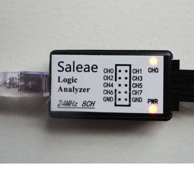 USB Logic Analyzer 24M 8CH, MCU ARM FPGA DSP debug tool