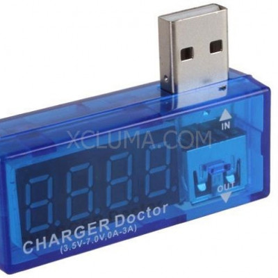 Digital USB Mobile Power charging current voltage Tester Meter Mini USB charger doctor voltmeter ammeter