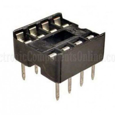 8 Pin IC Base DIP Socket